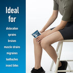General Medi Instant Ice Cold Pack (4”x 5.5”) – 8 Packs Disposable Cold Therapy Ice Packs for Pain Relief, Swelling, Inflammation, Sprains, Toothache – for Athletes & Outdoor Activities