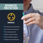 MED PRIDE Vinyl Medical Exam Gloves,Powder & Latex-Free, Medium,100-Count