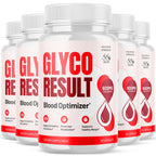 (5 Pack) Glyco Result Capsules, Official GlycoResult Pills with All Natural Ingredients, Advanced Overall Health & Wellness Vitamin Support Supplement with Maximum Multivitamins Support (300 Capsules)