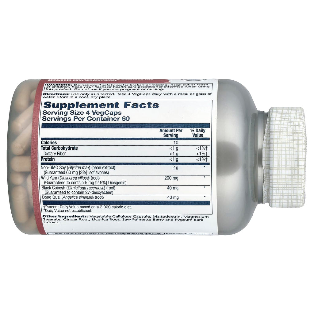 Solaray Phytoestrogen Supplement, 240 Count