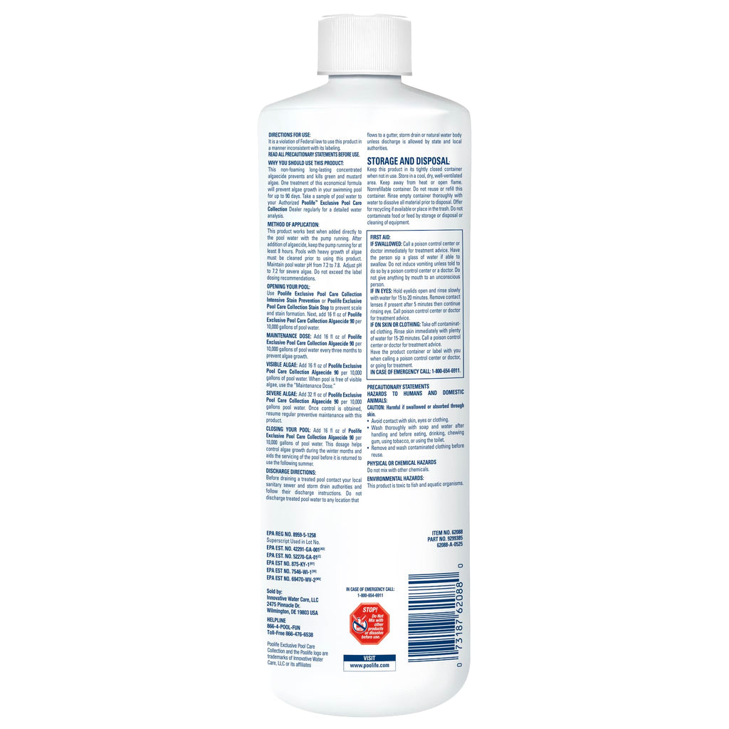 Poolife Algaecide 90 1QT