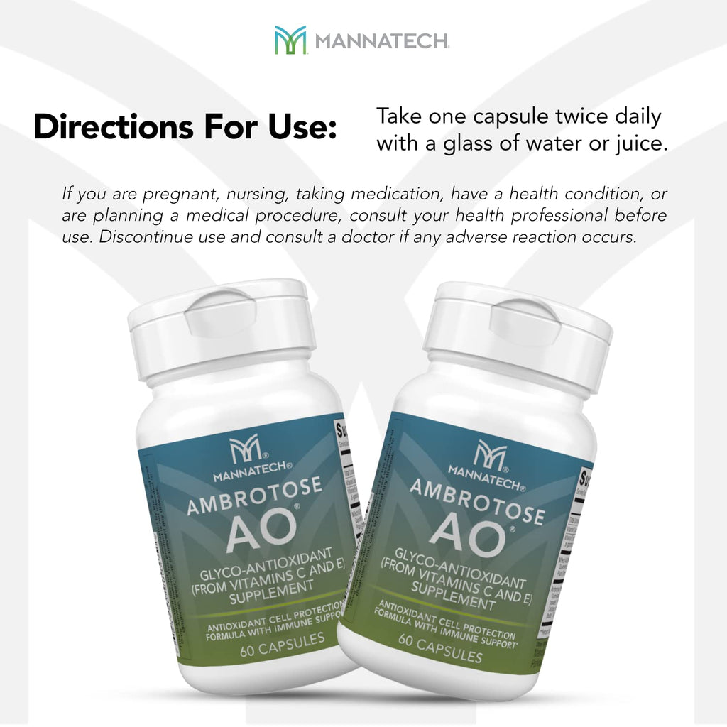 Mannatech - Ambrotose AO® - 60 Capsules