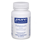 Pure Encapsulations Potassium (Citrate) - Essential Electrolyte Supplement to Support Nerve & Muscle Function, Adrenals, Hormones, Heart Health & Energy* - Potassium Citrate Capsule - 90 Capsules