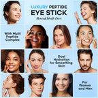 CITYGOO Retinol Eye Stick With Collagen, Hyaluronic Acid For Dark Circle, Under Eye Cream Anti Aging, For Puffiness and Bags Reduces Fine Lines (Peptide Moisturizing Eye Stick, 1pcs)