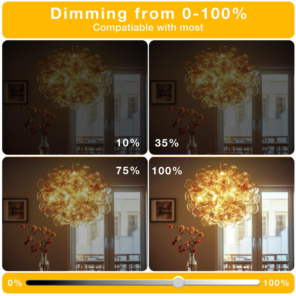 DAYBEETER 24 Pack Dimmable G9 LED Bulb 4W (40 Watt Equivalent), 3000K Soft Warm White, G9 Halogen Bulb,T4 G9 Bi-pin Base Light Bulbs for Chandelier,120V 450LM 360 Beam Angle No-Flicker G9 Bulb