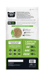 World's Best Cat Litter, Comfort Care, Unscented, Odor Control, 15 lb Bag