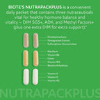 Biote Nutraceuticals - NutraPackPlus - Hormone Balance + Vitality Support (Daily Packets 30-Day)