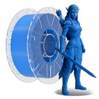 Creality 3D Printer RFID Filament, Hyper PLA Filament 1.75mm Bundle for 3D Printing, Hyper PLA RFID Filament No-Tangling High Precision, 1KG(2.2 lbs) Spool (Blue)