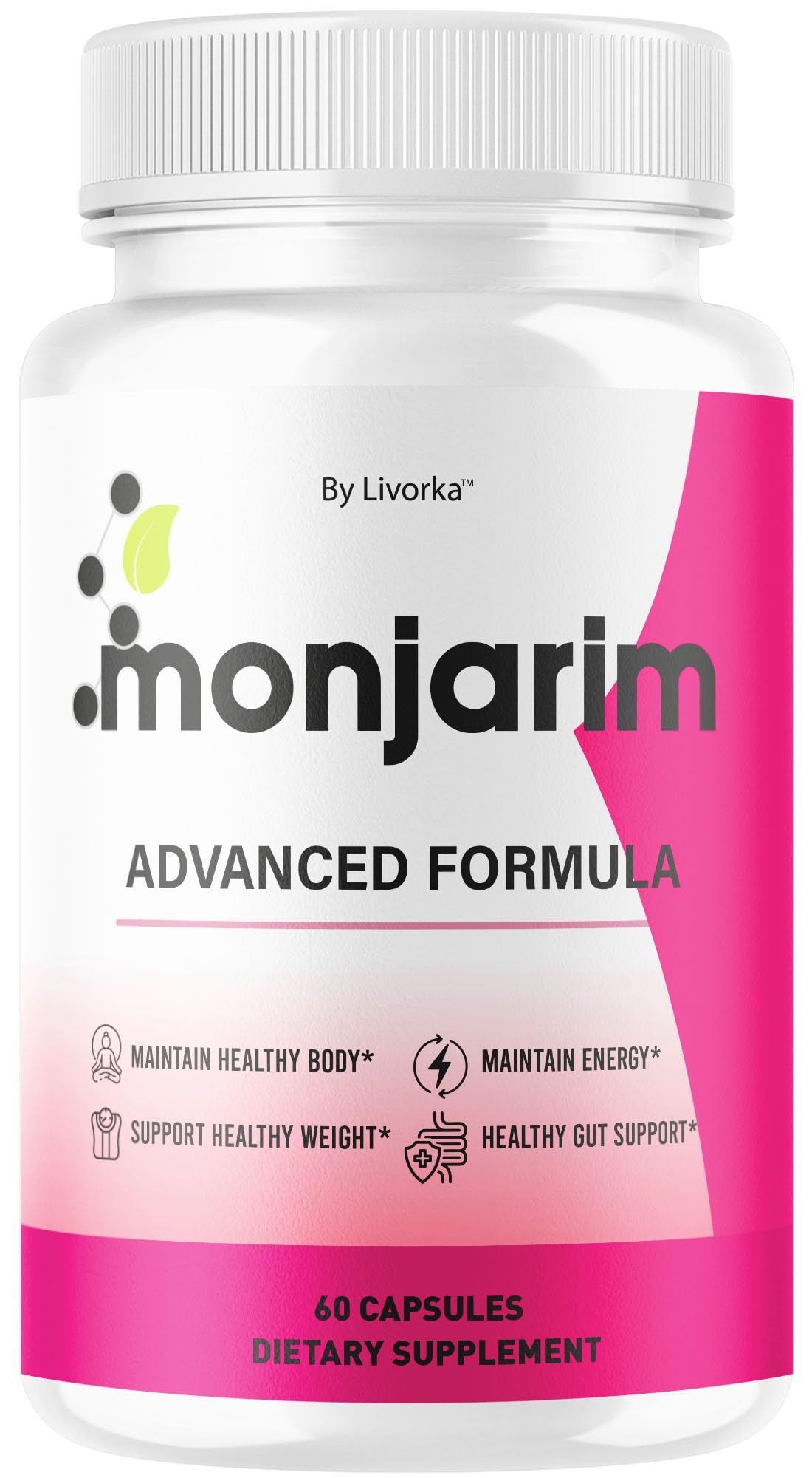 Monjarim Capsules - Official Monjarim Advanced Support Pills Premium Formula, All Natural Monjarin Supplement Vitamins for Overall Health & Wellness Reviews, 60 Capsules for 1 Month