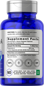 Horbäach Huperzine A 400mcg | 180 Capsules