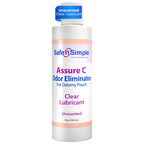 Safe n' Simple Assure C - Clear Lubricating Ostomy Pouch Deodorant - Colostomy Bag Odor Eliminator - Colostomy Deodorizer Lubricant - 8 Fluid Ounce Drops
