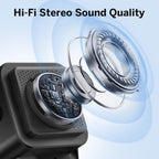 MILOUZ Wireless Induction Speaker 5-in-1 Bluetooth Speaker with Phone Stand