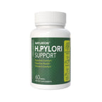 NATURION H. Pylori Support - Digestive Health Supplement with G-FOS Blend, Whey Protein, Licorice, Mastic Gum, Vitamin U, and Vitamin B2 - Stomach Comfort & Gut Balance - 60 Tablets, 30 Day Supply