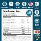 RU-21 The Supplement for When You Want to Drink & Go to Work The Next Morning | Feel Better After Celebrating & Support Your Liver | Trusted for 23 Years | Made in USA (20-Pill x 6-Pack, 60 Servings)