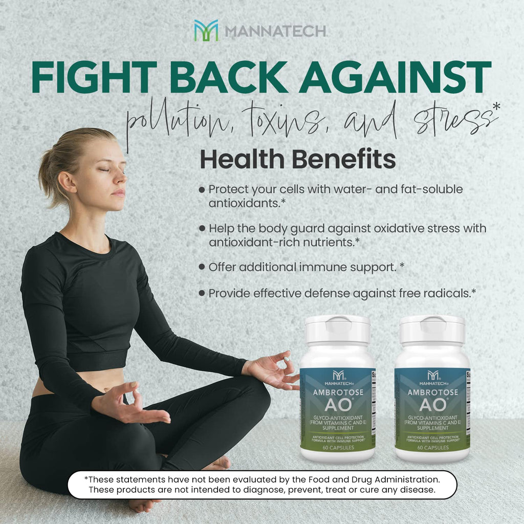 Mannatech - Ambrotose AO® - 60 Capsules