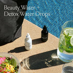 Sakara Beauty Water + Detox Water Drops, 60 Servings - Trace Mineral Drops & Chlorophyll Liquid Drops, Liquid Magnesium, Chloride, Sodium, Potassium, Boron Supplements, Liquid Chlorophyll Drops