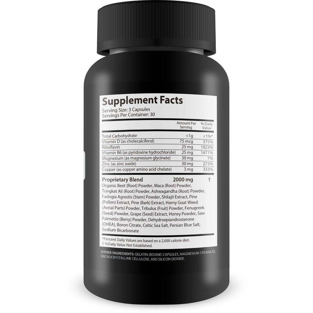 Steel Promax - Extra Strength - Our Best Stamina & Blood Flow Pills For Men - Nitric Oxide Booster Steel Power Supplement - Mens Circulation Support Blood Flow Pills - Max Steelpower Male Supplement