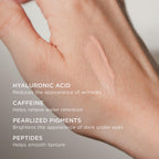 COLLEEN ROTHSCHILD Illuminating Tinted Eye Cream | Instant Brightening Effect | Nourishes & Targets Dark Circles | With Hyaluronic Acid, Caffeine, Pearlized Pigments & Peptides (0.5 fl oz)