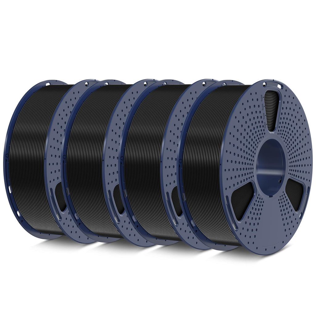 SUNLU PETG Filament 1.75mm,4kg,2 Black+2 Black
