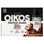 Oikos Protein Shake, Chocolate, 30g Protein, 12 fl oz, 12 Count