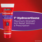 Cortizone-10 Maximum Strength Intensive Healing Itch Relief Lotion for Eczema, 1% Hydrocortisone, Fast-Acting, Anti-Itch Cream for Minor Skin Irritations, Rashes and Inflammation Due to Eczema, 3.5 oz