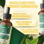 centovita Easy Speak Brain Boost for Kids - Cognitive Support for Children, Enhance Focus, Language Development & Brain Function Support,Speech Boost for Children
