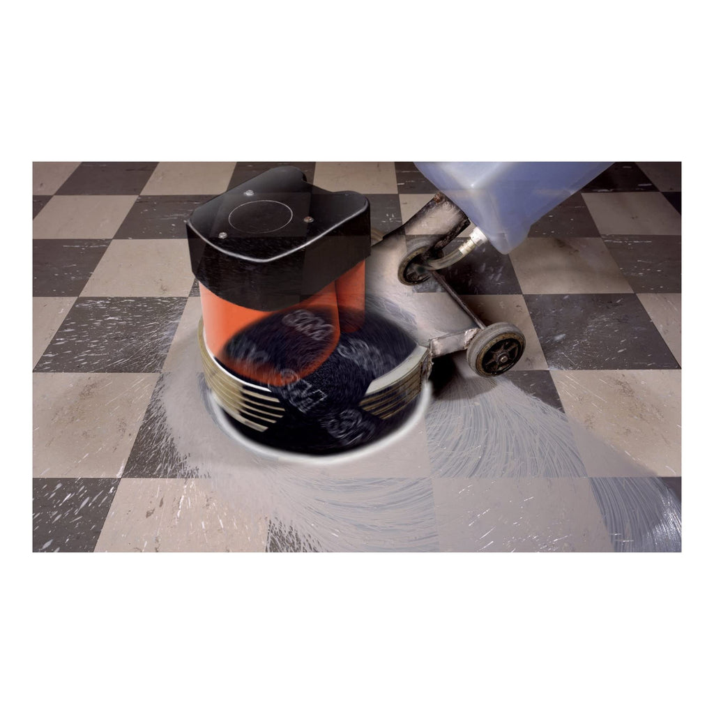 3M 7300 Black 20-Inch High Productivity Pad (5 per Case)