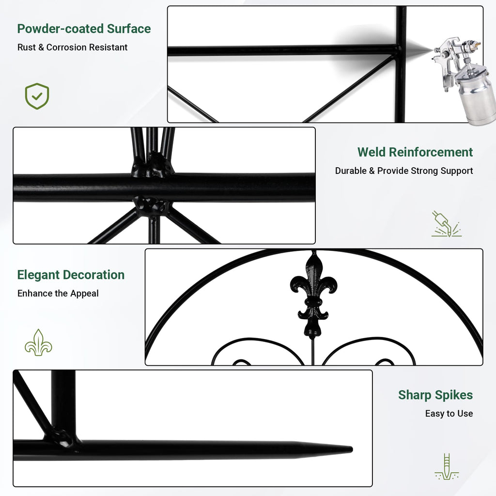 Toriexon Metal Trellis Outdoor 70.8" x 19.5"