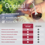 PureWine The Wand Wine Purifier, Removes Histamines & Sulfites - 8 Wands