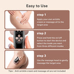 Depsoul Cellulite Massager, Upgraded Body Sculpting Machine 4 in 1 Wireless Cellulite Remover with 4 Modes 10 Levels for Belly, Waist, Arm, Leg, Butt,Rose Gold