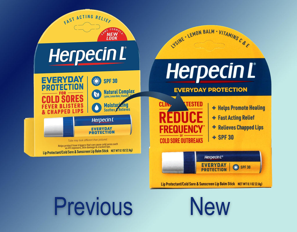 Herpecin L Lip Protectant SPF 30 0.10 oz (Pack of 3)