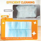 Senowi 30 Count Electrostatic Duster Refills Compatible with Swiffer Duster, Multi-Surface Dusting Refills, Microfibre Dusters for Cleaning, Unscented