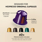 Nespresso Original, Arpeggio Decaf, Dark Roast, 50-Count Espresso Pods