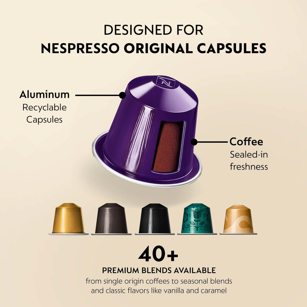 Nespresso Original, Variety Pack, Mixed Roast, 50-Count Espresso Pods