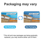JOYMOOP Mop Replacement Pads, 4-Pack 13" × 4.9" Microfiber Flat Mop Refills, Dual Grey & Stripe Pads for Wet & Dry Cleaning, Fits JOYMOOP Mop Head Refills, Machine Washable, Durable, Scratch-Free