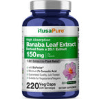 NusaPure Banaba Leaf, 150 mg, 220 Veg Capsules (Non-GMO, Vegan)