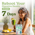 Atlantic Naturals Sea Moss 7-Colon Cleanse Powder | Formulated with Psyllium Husk, Fiber, & Senna Powder | Supports Immune & Gut Health for Women & Men, Pineapple Flavor Drink Mix, 14 oz