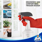 MR.SIGA 16 oz Empty Plastic Spray Bottles for Cleaning Solutions, 3 Pack