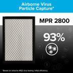 Filtrete 16x25x1 Air Filter, MERV 14, MPR 2800, 2 HVAC Filters