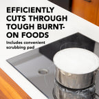 Weiman Cooktop Cleaner Paste, Easily Remove Burned-On Food, Grease and Watermarks, Leaving Your Glass Cook Top Sparkling