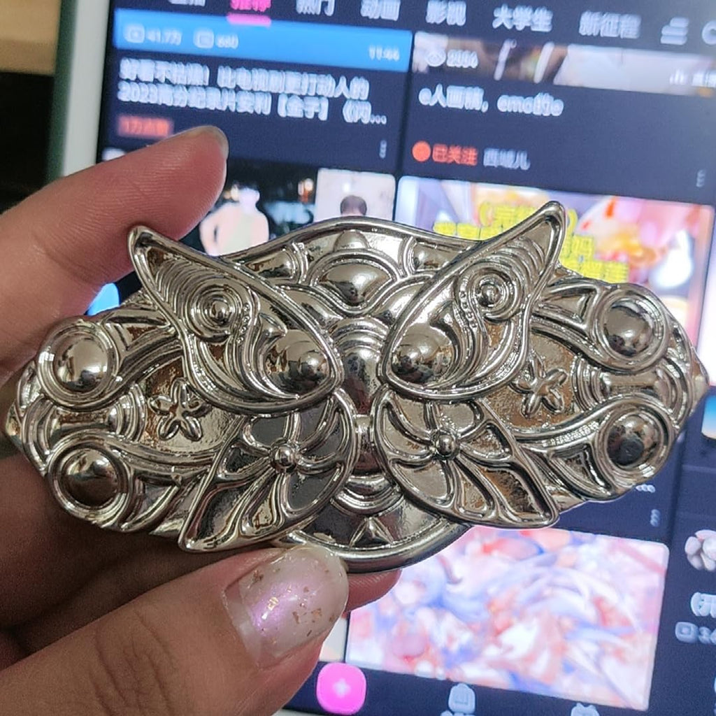 Handmade Alloy Hair Pin Clips for Fern Cosplay Halloween Costume Accessory Prop decoraton for Frieren at the Funeral
