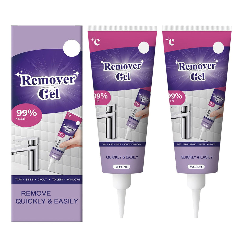 FIYADWZH Cleaning Remover Gel,Powerful Household Cleaning Gel,Suitable for Bathroom and Kitchen Tile Gaps,Highly Effective In Penetration,Safe Formula That Does Not Damage The Surface (2PCS)