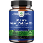 Saw Palmetto for Men with Beta Sitosterol - Saw Palmetto Extract Prostate Support Supplement for Men's Health & Better Bladder Control Plus Restoring Hair Supplement for Hair Health for Men - 60ct