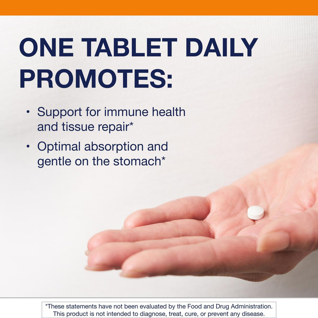 Metagenics Zinc A.G. - Highly Absorbable Zinc with Arginine & Glycine Chelates - Supports Immune Function, Bone Health, Skin & Energy Metabolism - Non-GMO & Gluten-Free - 60 Tablets
