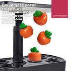Awesome Plant Carrot Spacer Cover, Compatible with Aerogarden, iDOO, Mufga, GardenCube and other Indoor Hydroponics Growing System, Spacers Cover Lid Accessories for Indoor Garden (10 Pack)