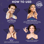 LivaClean 720 CT (3 Pack of 240) Superstar Pimple Patch for Face - Salicylic Acid & Tea Tree, Hydrocolloid Acne Patch, Pimple Patches Star Cute Zit Patches - 3 Sizes, 4 Colors
