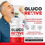 (3 Pack) Gluco Revive Capsules - Official GlucoRevive Advanced Formula Support Pills - Maximum Strength, Natural GlucoRevive Vitamins for Overall Health & Wellness Reviews, 180 Capsules for 3 Months