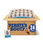 PIRATE'S BOOTY Aged White Cheddar Cheese Puffs Bags, .5 oz (24 Count)