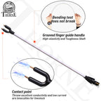 West Thorne Pro Cattle Prod, Waterproof Livestock Prod Stick with LED Light, Livestock Prod for Livestock Management(25.9in)
