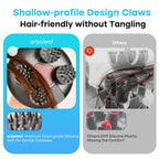 arboleaf Scalp Massager Rechargeable Head Massager Scalp Stress Relax, Waterproof Handheld Hair Scratcher with 8 Removable Massage Claws, Gift for Dad Mom